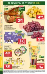 Gazetka promocyjna Stokrotka - Market - Gazetka - ważna od 15.04 do 15.04.2025 - strona 2 - produkty: Warzywa, Ser, Por, Gra, Cukier, Karmazyn wędzony, Président, Cytryny, Mleczko, Camembert, Winogrona, Czekolada, Owoce, Cukierki, Wino, Mięso, Milka