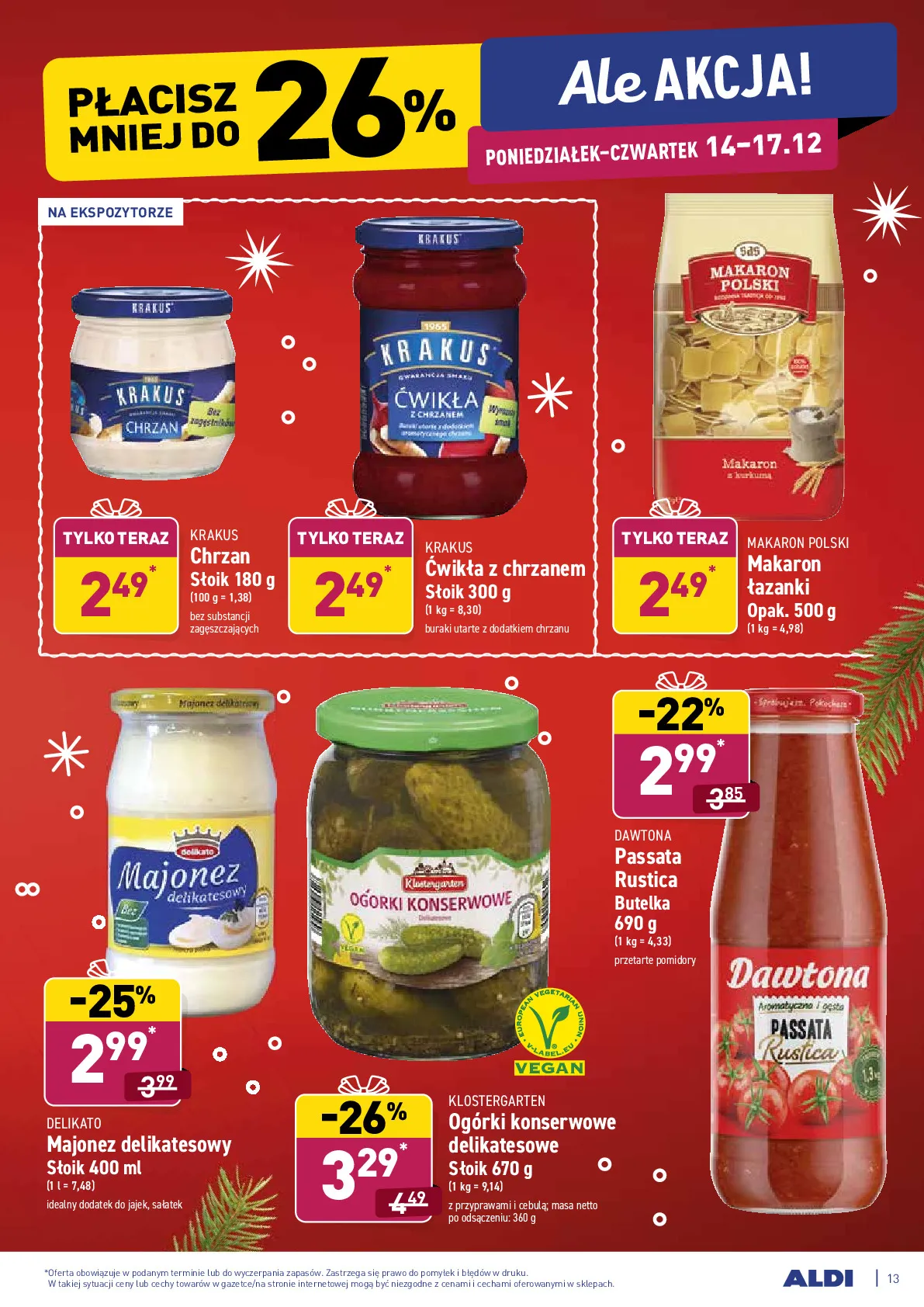 Gazetka promocyjna Aldi - Cała - ważna 14.12 do 31.12.2020 - strona 13