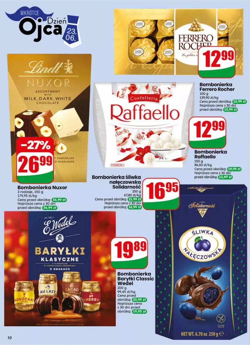 Gazetka promocyjna Dino - Gazetka 24 / 2026 - ważna 10.06 do 16.06.2026 - strona 10 - produkty: Baryłki, Deser, Fa, Ferrero, Ferrero Rocher, Raffaello, Ser