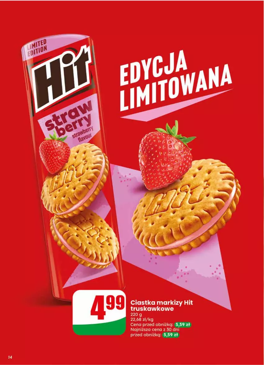Gazetka promocyjna Dino - Gazetka 24 / 2026 - ważna 10.06 do 16.06.2026 - strona 14 - produkty: Ciastka