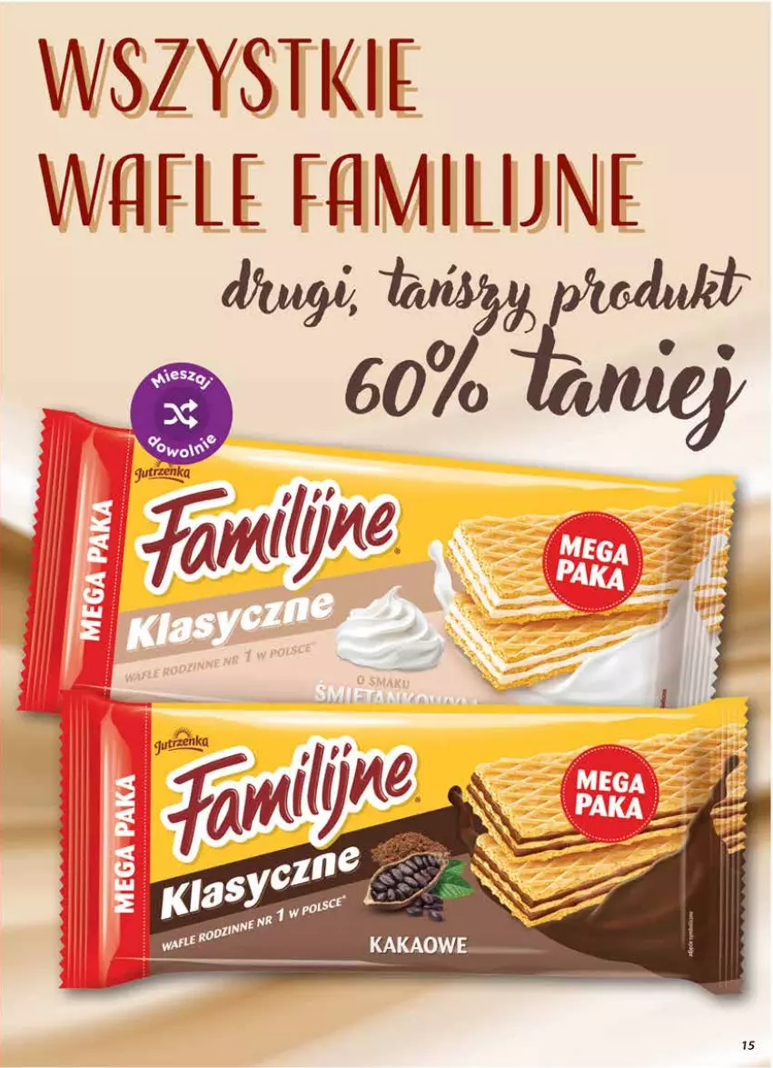 Gazetka promocyjna Dino - Gazetka 24 / 2026 - ważna 10.06 do 16.06.2026 - strona 15 - produkty: Fa, Wafle