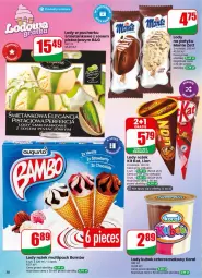 Gazetka promocyjna Dino - Gazetka 24 / 2026 - Gazetka - ważna od 16.06 do 16.06.2026 - strona 38 - produkty: Kit Kat, Sos, Zott, Lion, Lody, Monte