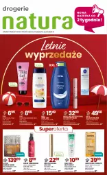 Gazetka promocyjna Drogerie Natura - Gazetka Drogerie Natura - Gazetka - ważna od 22.07 do 22.07.2025 - strona 1 - produkty: Woda perfumowana, Krem do twarzy, Ser, Rum, Serum do twarzy, Bell, Balsam do ciała, Perfum, Sati, Maybelline, Pasta do zębów, KOBO, Parasol, Tusz, Lack, Serum, Perła, Szampon, Woda, Nivea, Fa