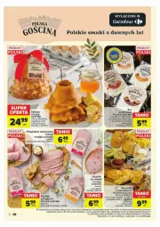 Gazetka promocyjna Carrefour - Gazetka - ważna od 30.03 do 30.03.2024 - strona 12 - produkty: Polędwica, Ser, Szynka, Sękacz, Gałka, Bazyl