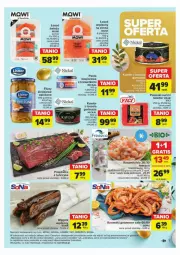 Gazetka promocyjna Carrefour - Gazetka - ważna od 30.03 do 30.03.2024 - strona 19 - produkty: Polędwica, Sos, Por, Kosz, Krewetki, Tuńczyk, Kawior, Surimi, Lisner