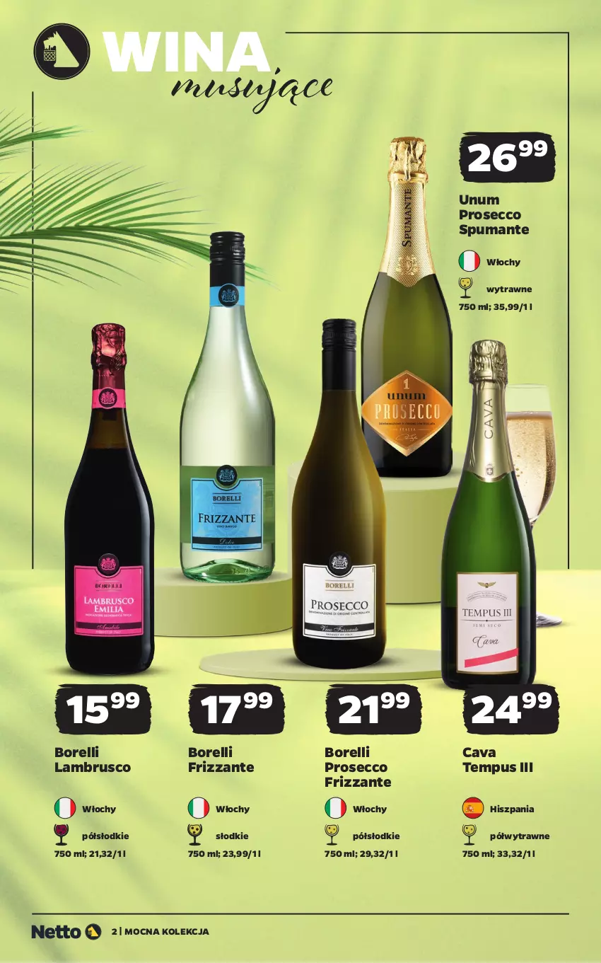 Gazetka promocyjna Netto - Alkohole - Mocne - ważna 20.07 do 01.08.2026 - strona 2 - produkty: Mus, Prosecco, Puma