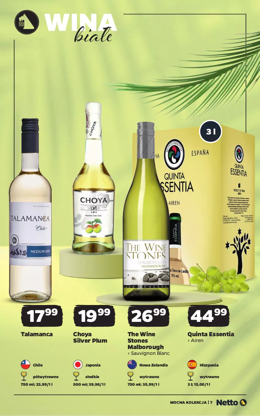 Gazetka promocyjna Netto - Alkohole - Mocne - ważna 20.07 do 01.08.2026 - strona 7 - produkty: Sauvignon Blanc