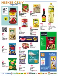 Gazetka promocyjna E Leclerc - Gazetka - ważna od 16.10 do 16.10.2021 - strona 18 - produkty: Sałatka, Makaron, Sos, Ser, Pur, Rio Mare, Zupa, Kukurydza konserwowa, Winiary, Chipsy, Purina, Chrupki, Sałat, Mars, Przyprawa w płynie, Lorenz, Bruschette, Monster Munch, Olej słonecznikowy, Barilla, Kamis, Maggi, Olej, Przysmak dla kota, Pedigree, Groszek, Przysmak dla psa, Kukurydza