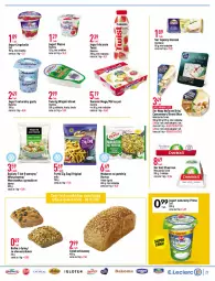 Gazetka promocyjna E Leclerc - Gazetka - ważna od 16.10 do 16.10.2021 - strona 21 - produkty: Ser topiony, Marchewka, Makaron, Jogurt naturalny, Top, Ser, Gin, Gra, Danone, Twaróg, Piątnica, Zott, Bell, Brie, Jogurt, Danonki, Chia, Tran, Serek, Camembert, Ser kozi, Bakoma, Hochland, NaTurek, Bella, Chleb, Frytki, Jogobella, Ogród, Bułka, Dynią, Hortex