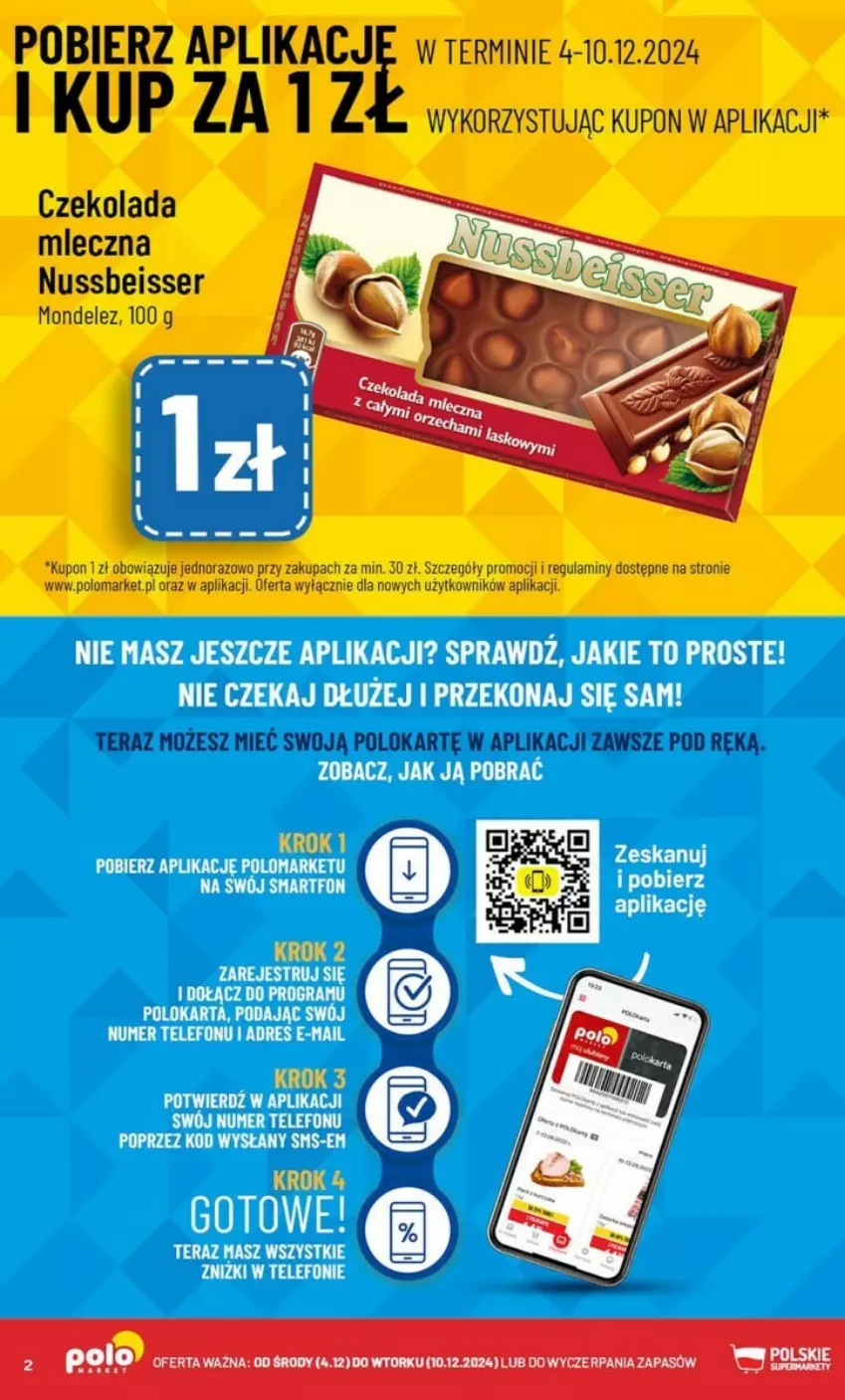 Gazetka promocyjna PoloMarket - ważna 04.12 do 10.12.2024 - strona 12 - produkty: Czekolada, Czekolada mleczna, Ser, Tera