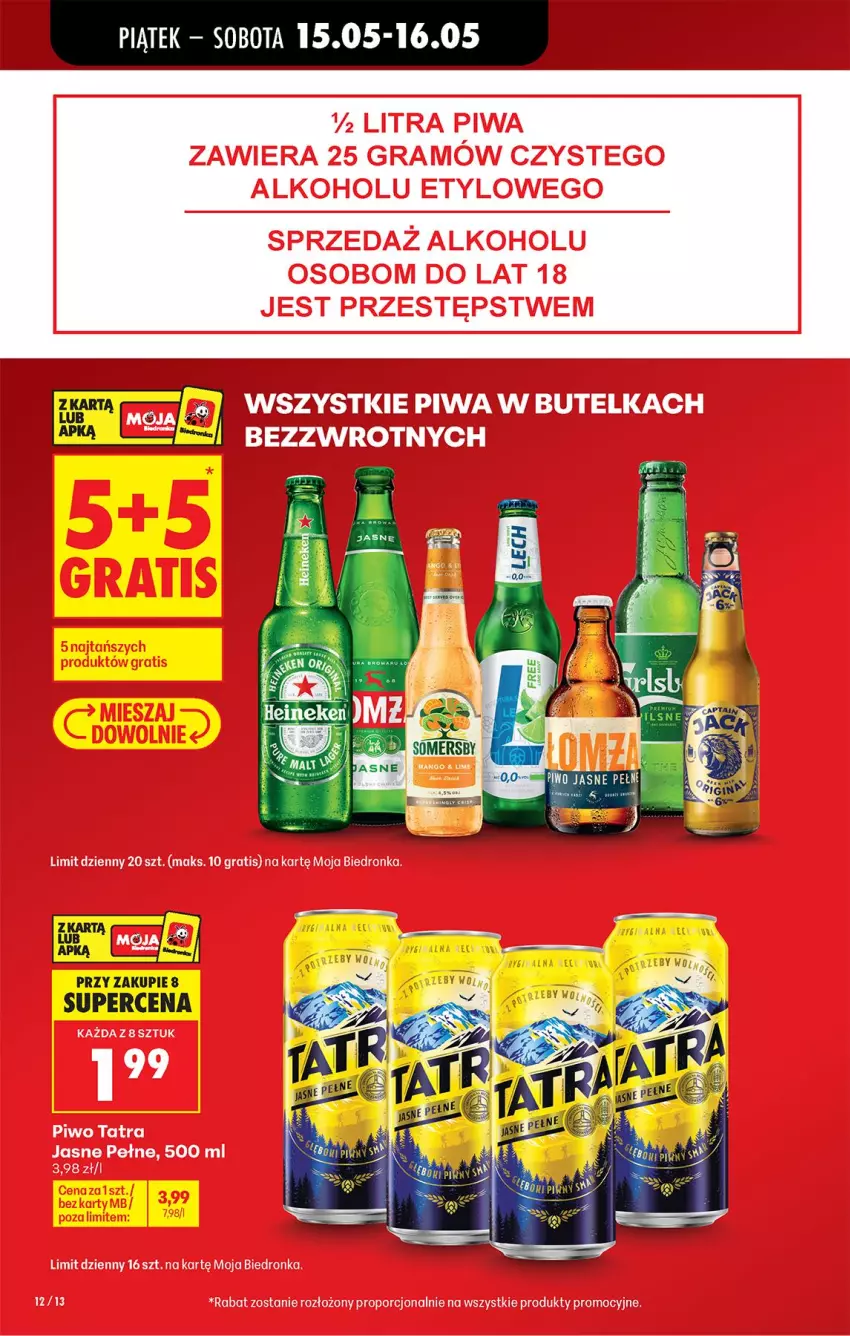 Gazetka promocyjna Biedronka - Od Czwartku - ważna 14.05 do 20.05.2026 - strona 12