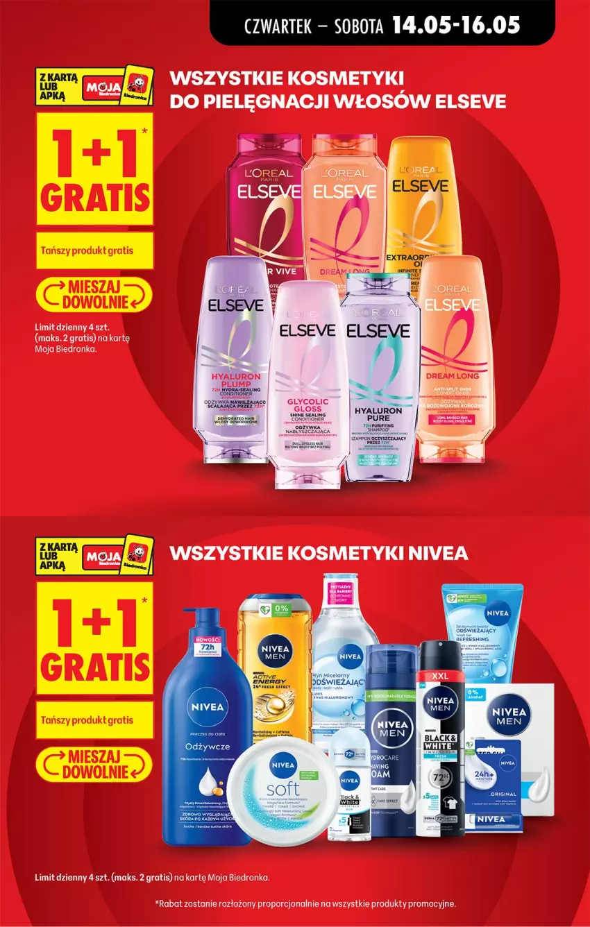 Gazetka promocyjna Biedronka - Od Czwartku - ważna 14.05 do 20.05.2026 - strona 13 - produkty: Elseve, Gin, Odżywka, Pur, Woda