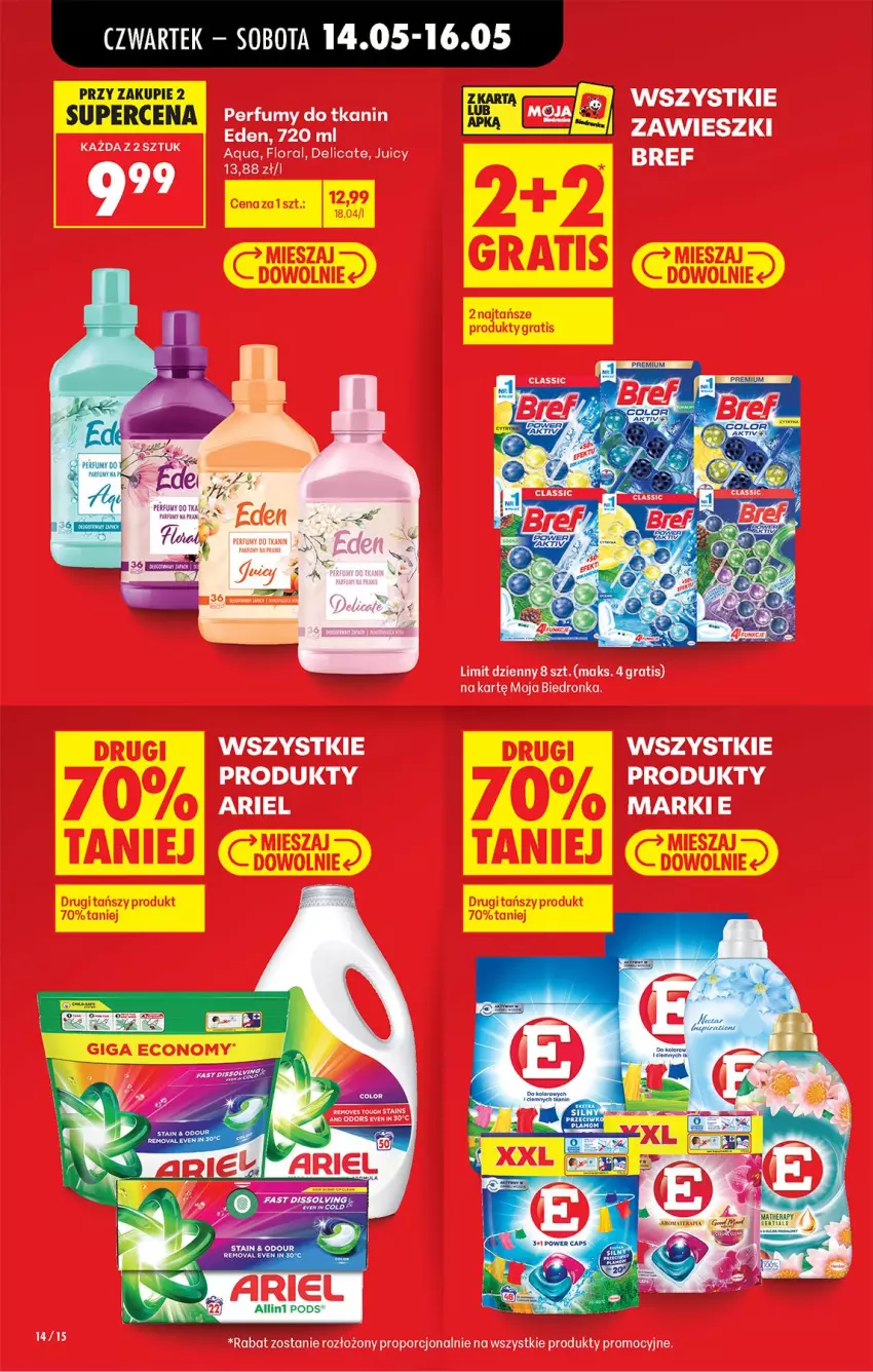 Gazetka promocyjna Biedronka - Od Czwartku - ważna 14.05 do 20.05.2026 - strona 14 - produkty: Perfum, Tera