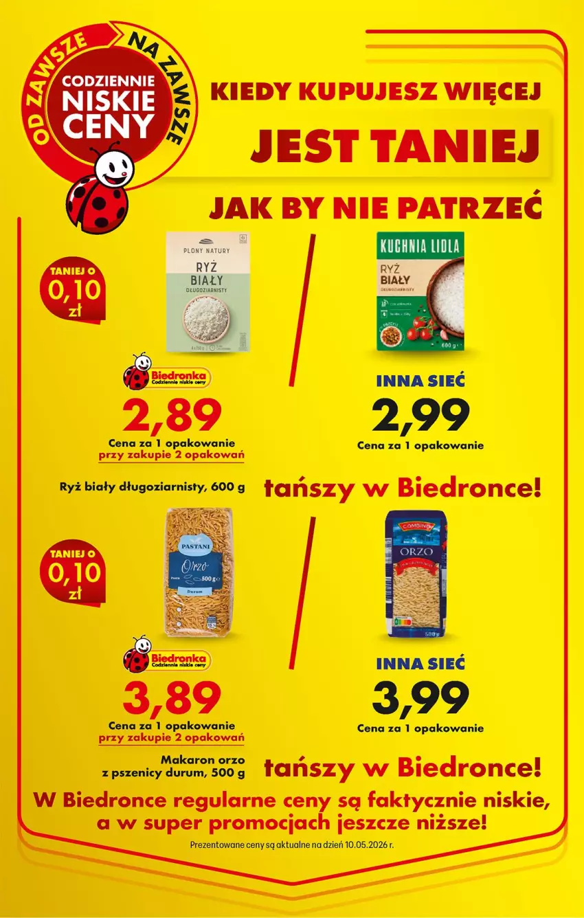 Gazetka promocyjna Biedronka - Od Czwartku - ważna 14.05 do 20.05.2026 - strona 18 - produkty: Fa, Makaron, Rum, Ryż, Ryż biały