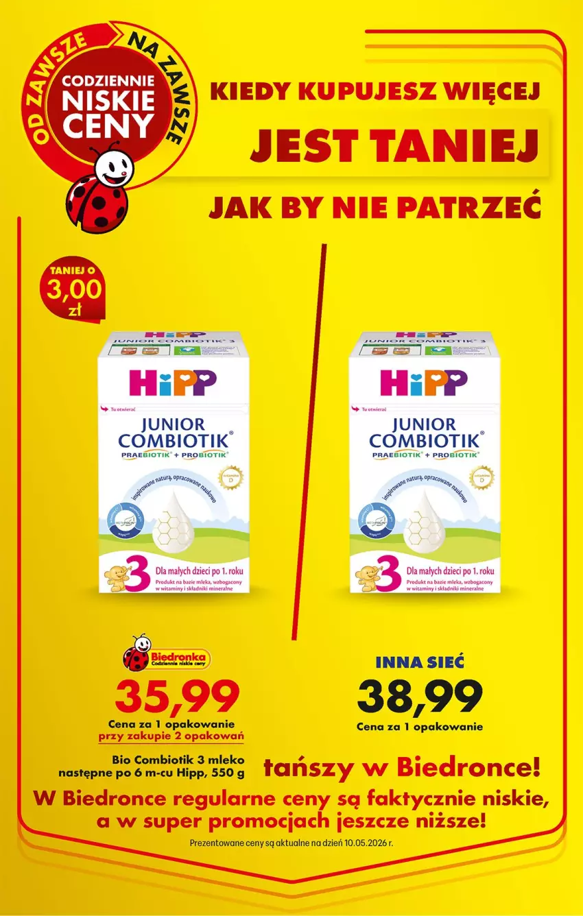 Gazetka promocyjna Biedronka - Od Czwartku - ważna 14.05 do 20.05.2026 - strona 21 - produkty: Fa, HiPP, Mleko, O nas