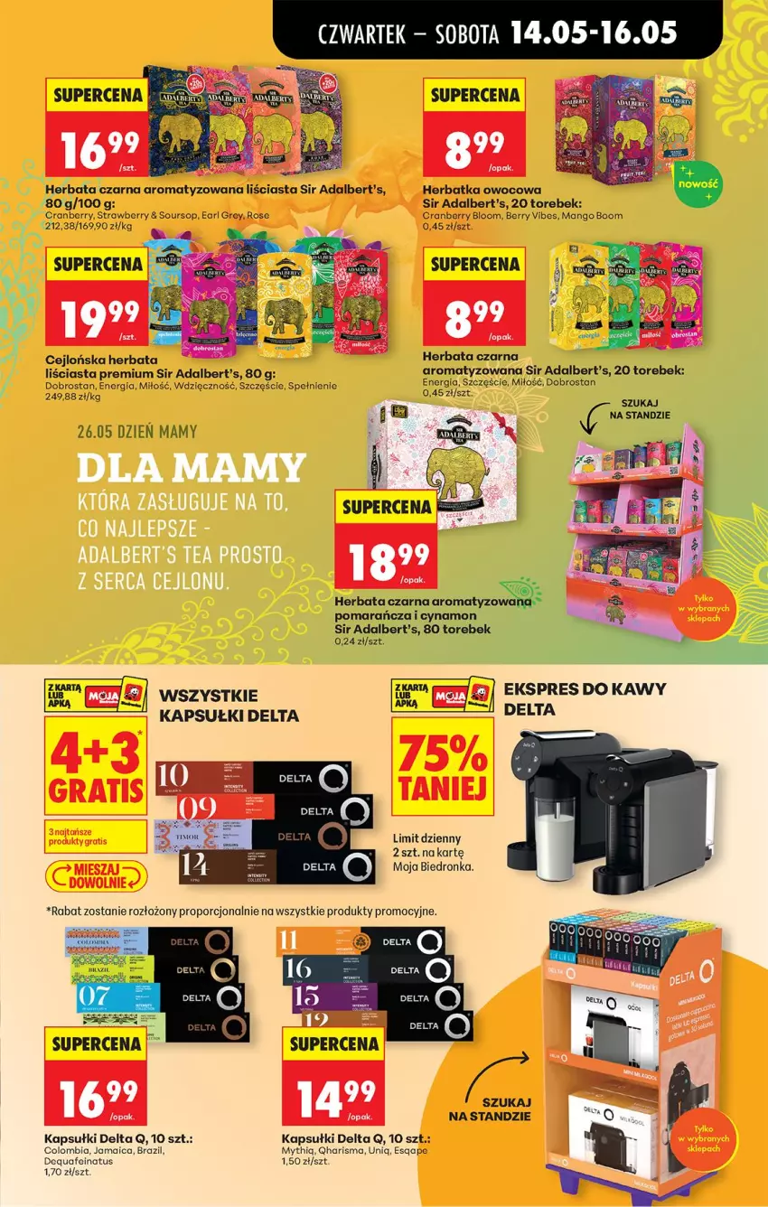 Gazetka promocyjna Biedronka - Od Czwartku - ważna 14.05 do 20.05.2026 - strona 63 - produkty: Earl Grey, Herbata, Herbata czarna, Mango, STP