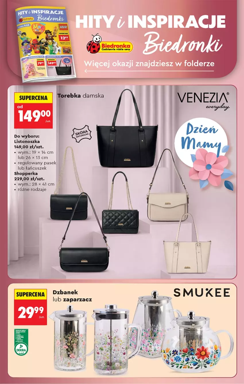 Gazetka promocyjna Biedronka - Od Czwartku - ważna 14.05 do 20.05.2026 - strona 78 - produkty: Dzbanek, Pasek, Zaparzacz