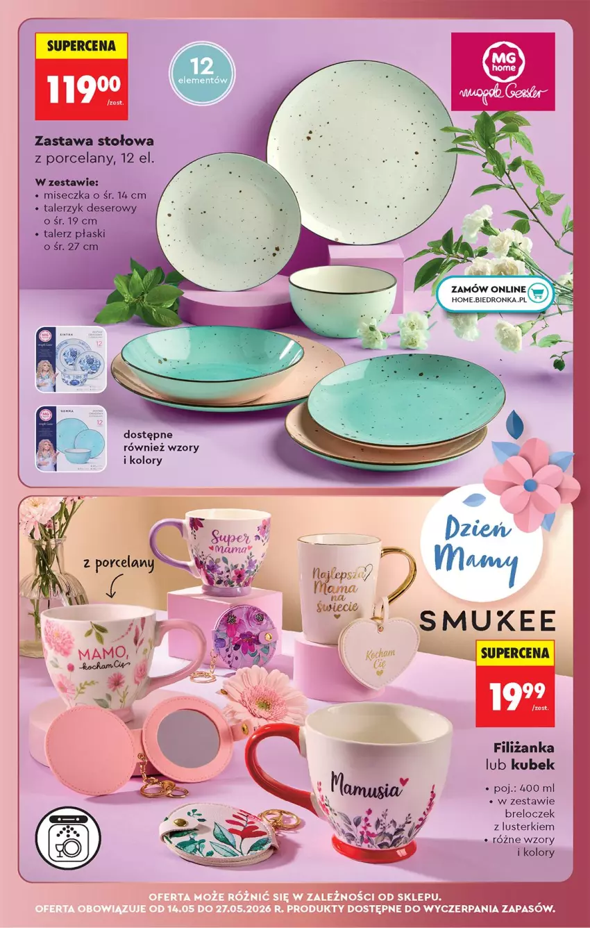Gazetka promocyjna Biedronka - Od Czwartku - ważna 14.05 do 20.05.2026 - strona 79 - produkty: Breloczek, Filiżanka, Kubek