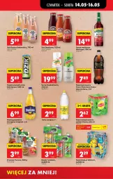 Gazetka promocyjna Biedronka - Od Czwartku - Gazetka - ważna od 20.05 do 20.05.2026 - strona 53 - produkty: Dawtona, Sok, Pur, Gin, Napój energetyczny, Zlew, Coca-Cola, Lipton, Napój gazowany, Tymbark, Syrop, Kubuś Waterrr, Kubuś, Napój niegazowany, Napój, Herbapol, Miecz