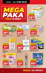 Gazetka promocyjna Biedronka - Od Czwartku - Gazetka - ważna od 20.05 do 20.05.2026 - strona 54 - produkty: Pantene, Papier, Finish, Dada, Chusteczki, Płatki kosmetyczne, Always, Szampon, Podpaski, Be Be, Zmywarki, Flora, Kapsułki do prania, Ogród, Always Ultra, Folia aluminiowa, Chusteczki nawilzane, HP, Fa