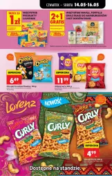 Gazetka promocyjna Biedronka - Od Czwartku - Gazetka - ważna od 20.05 do 20.05.2026 - strona 57 - produkty: Cheetos, Lajkonik, Hot dog, Hamburger, Chipsy, Tortilla, Chrupki, Wafle, Burger