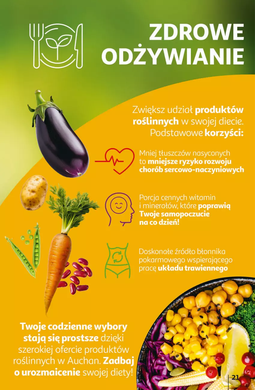 Gazetka promocyjna Auchan - Gazetka Ceny w dół Część 1 Hipermarket Auchan - ważna 03.01 do 10.01.2024 - strona 21 - produkty: Mop, Por, Ser, Tusz