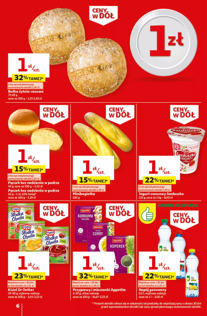 Gazetka promocyjna Auchan - Gazetka Ceny w dół Część 1 Hipermarket Auchan - ważna 03.01 do 10.01.2024 - strona 6 - produkty: Kurkuma