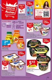 Gazetka promocyjna Auchan - Gazetka Ceny w dół Część 1 Hipermarket Auchan - Gazetka - ważna od 10.01 do 10.01.2024 - strona 31 - produkty: Ser, Jogurt, Pudding, Deser, Mango, Monte, Fa