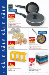 Gazetka promocyjna Auchan - Gazetka Ceny w dół Część 1 Hipermarket Auchan - Gazetka - ważna od 10.01 do 10.01.2024 - strona 44 - produkty: Girlanda, Ręcznik, Patelnia