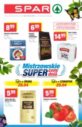 Gazetka promocyjna Spar - Express - Gazetka - ważna od 04.05 do 04.05.2021 - strona 1 - produkty: Piwo, Kawa mielona, Kawa, Woseba, Kiełbasa