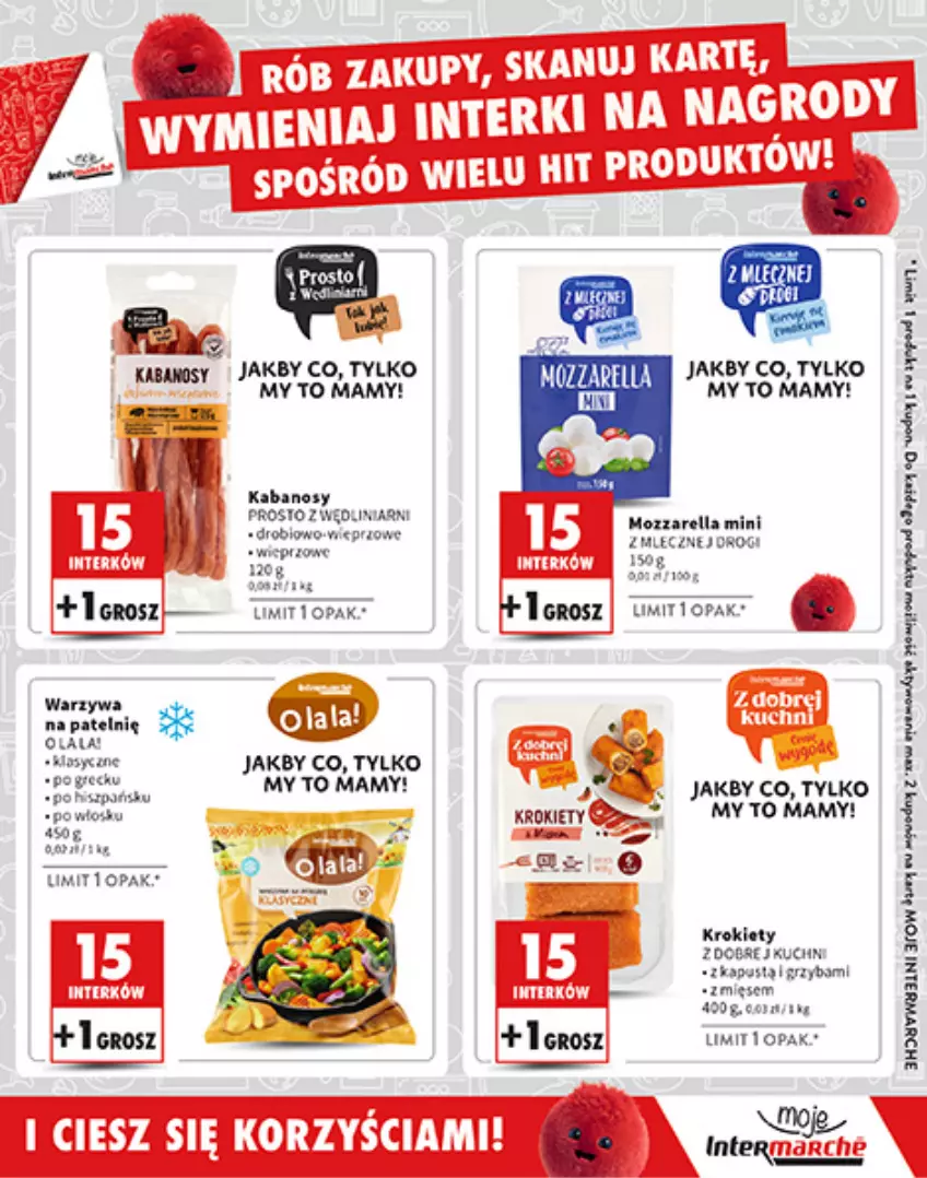 Gazetka promocyjna Intermarche - ważna 24.10 do 30.11.2024 - strona 11 - produkty: Fa, Feta, Kabanos, Krokiety, Mozzarella, Por, Warzywa