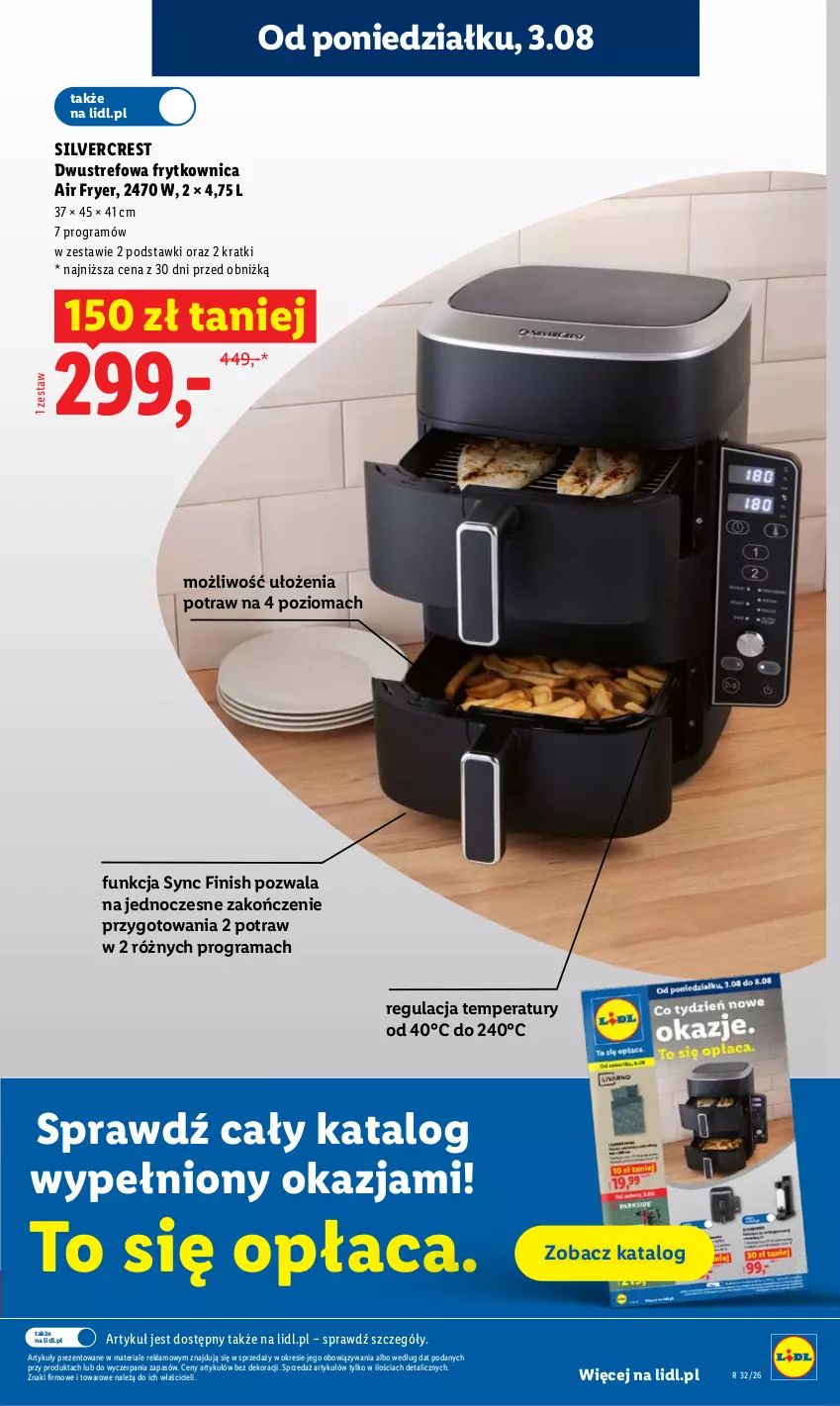 Gazetka promocyjna Lidl - Gazetka ważna od 3.08 do 5.08 - ważna 03.08 do 05.08.2026 - strona 35 - produkty: Finish, Gra, Rama, Silvercrest
