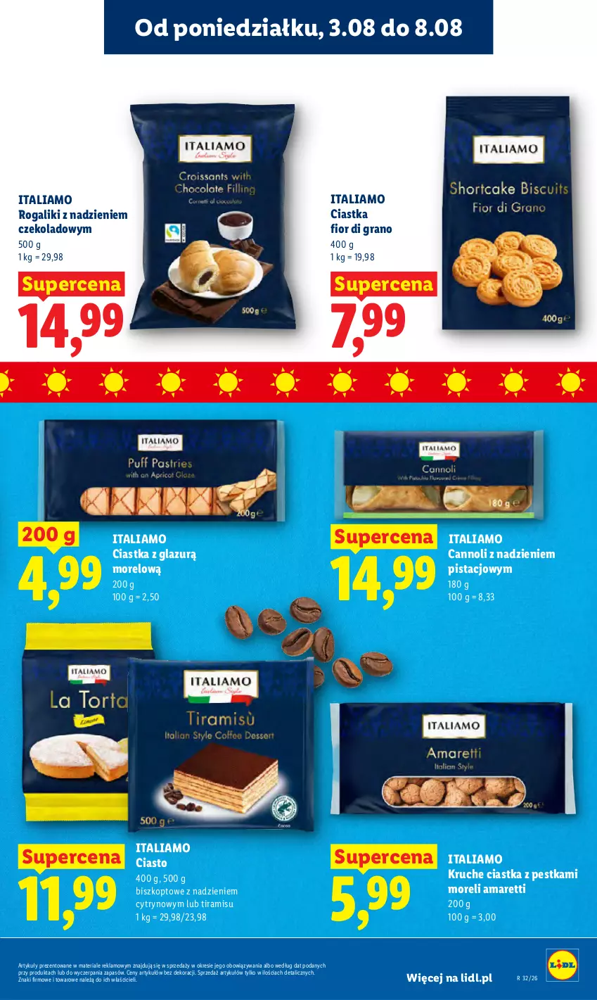 Gazetka promocyjna Lidl - Gazetka ważna od 3.08 do 5.08 - ważna 03.08 do 05.08.2026 - strona 55 - produkty: Ciastka, Gra, Lazur, Rogal