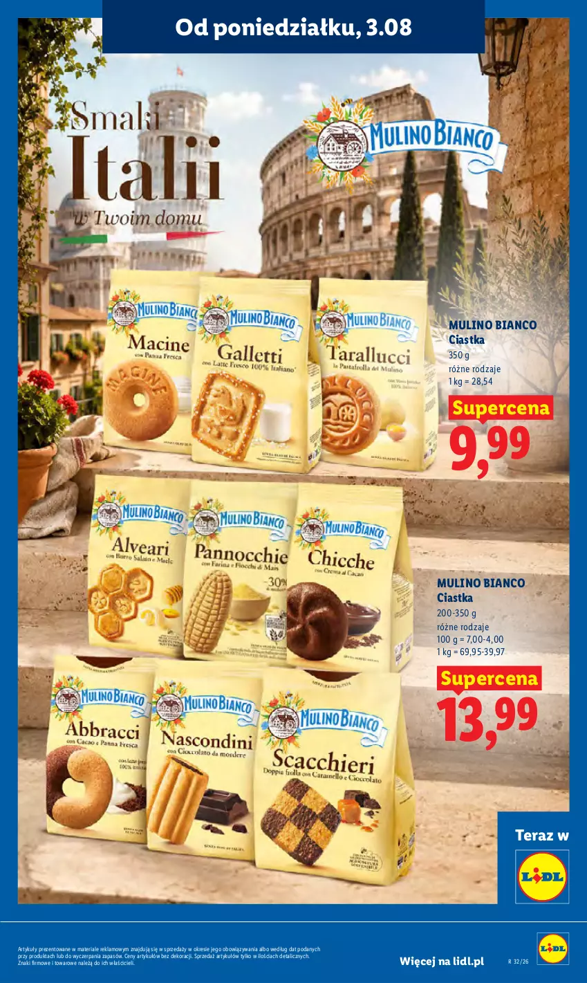 Gazetka promocyjna Lidl - Gazetka ważna od 3.08 do 5.08 - ważna 03.08 do 05.08.2026 - strona 57 - produkty: Ciastka, Tera