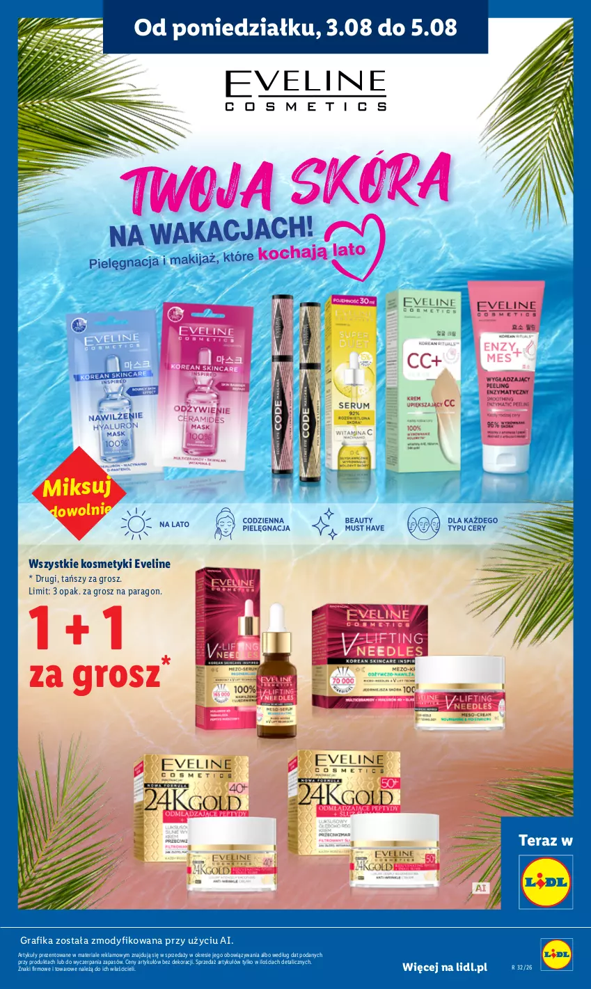 Gazetka promocyjna Lidl - Gazetka ważna od 3.08 do 5.08 - ważna 03.08 do 05.08.2026 - strona 89 - produkty: Eveline, Gra, Grafika, Tera