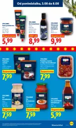 Gazetka promocyjna Lidl - Gazetka ważna od 3.08 do 5.08 - Gazetka - ważna od 05.08 do 05.08.2026 - strona 51 - produkty: Makaron, Warzywa, Sos, Ser, Pomidorki, Bazyl, Sos do makaronu, Olej, Pomidory