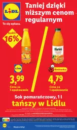 Gazetka promocyjna Lidl - Gazetka ważna od 3.08 do 5.08 - Gazetka - ważna od 05.08 do 05.08.2026 - strona 6 - produkty: Sok pomarańczowy, Sok, Por, Gra, Rama