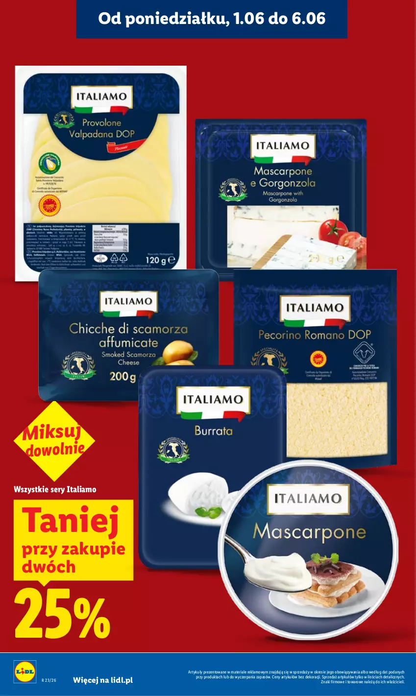 Gazetka promocyjna Lidl - Gazetka ważna od 5.06 do 6.06 - ważna 05.06 do 06.06.2026 - strona 16 - produkty: Ser