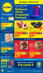 Gazetka promocyjna Lidl - Gazetka ważna od 5.06 do 6.06 - Gazetka - ważna od 06.06 do 06.06.2026 - strona 1 - produkty: Piwa, Kurczak, Gra, Karkówka wieprzowa, PIKOK, Pilos, Grill, Masło, Kiełbasa, Nektar, Kiełbasa śląska