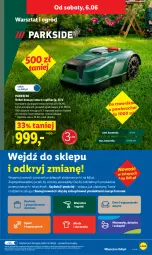 Gazetka promocyjna Lidl - Gazetka ważna od 5.06 do 6.06 - Gazetka - ważna od 06.06 do 06.06.2026 - strona 37 - produkty: Parkside, Por, Noż, Gra, Przewód, Kuchnia, Kosz, Robot, Sport, Moda, Haczyk, Ogród, Akumulator