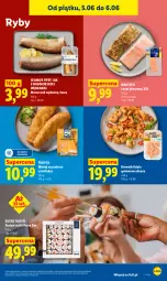 Gazetka promocyjna Lidl - Gazetka ważna od 5.06 do 6.06 - Gazetka - ważna od 06.06 do 06.06.2026 - strona 55 - produkty: Piec, Frosta, Tusz, Sushi, Krewetki, Mintaj