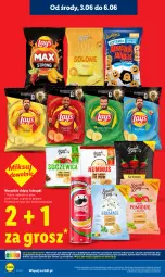 Gazetka promocyjna Lidl - Gazetka ważna od 5.06 do 6.06 - Gazetka - ważna od 06.06 do 06.06.2026 - strona 6 - produkty: Chipsy, Chrupki
