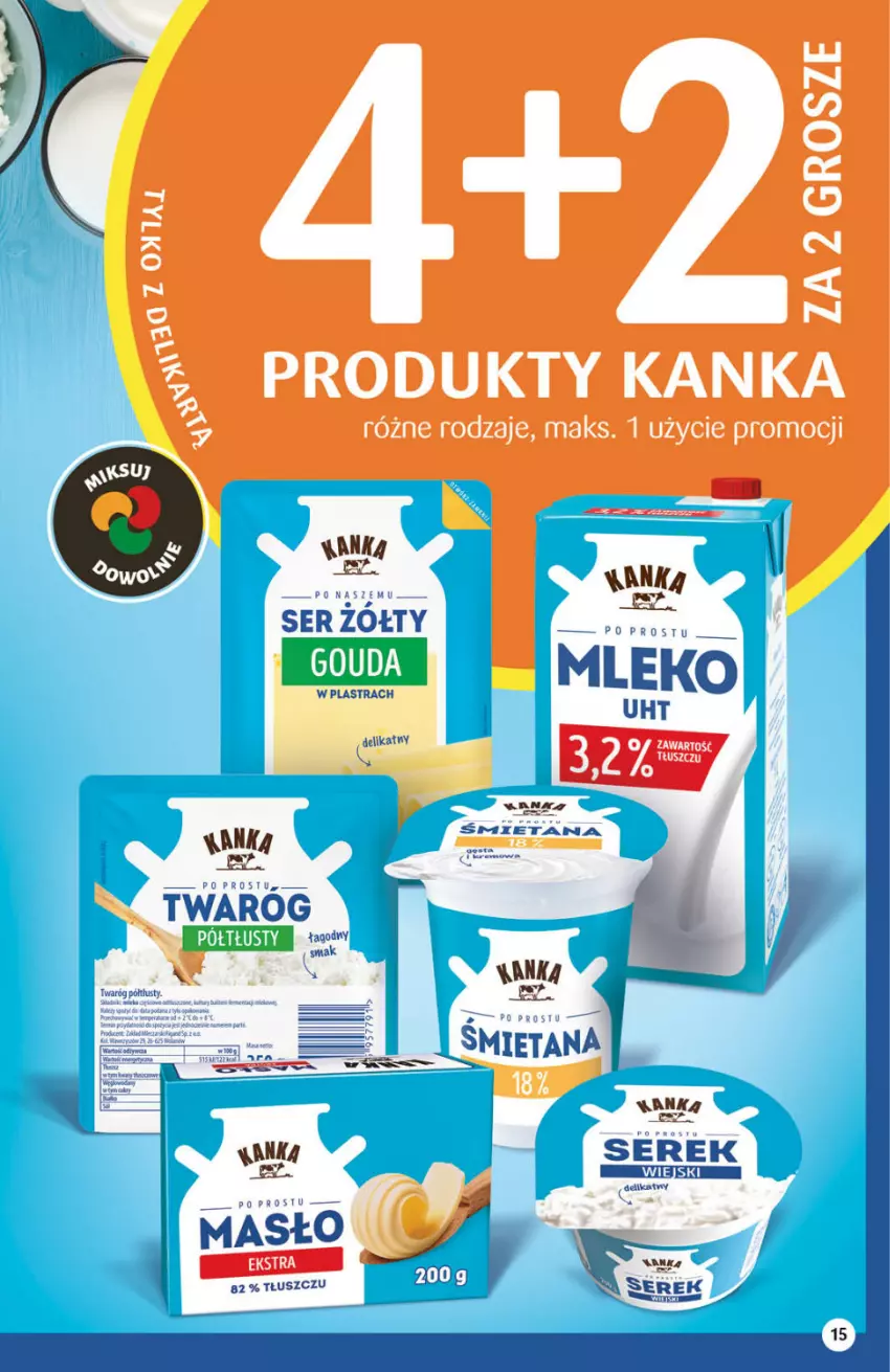 Gazetka promocyjna Delikatesy Centrum - Gazetka DC41 n. fresh - ważna 14.10 do 20.10.2021 - strona 15 - produkty: Ser, Serek