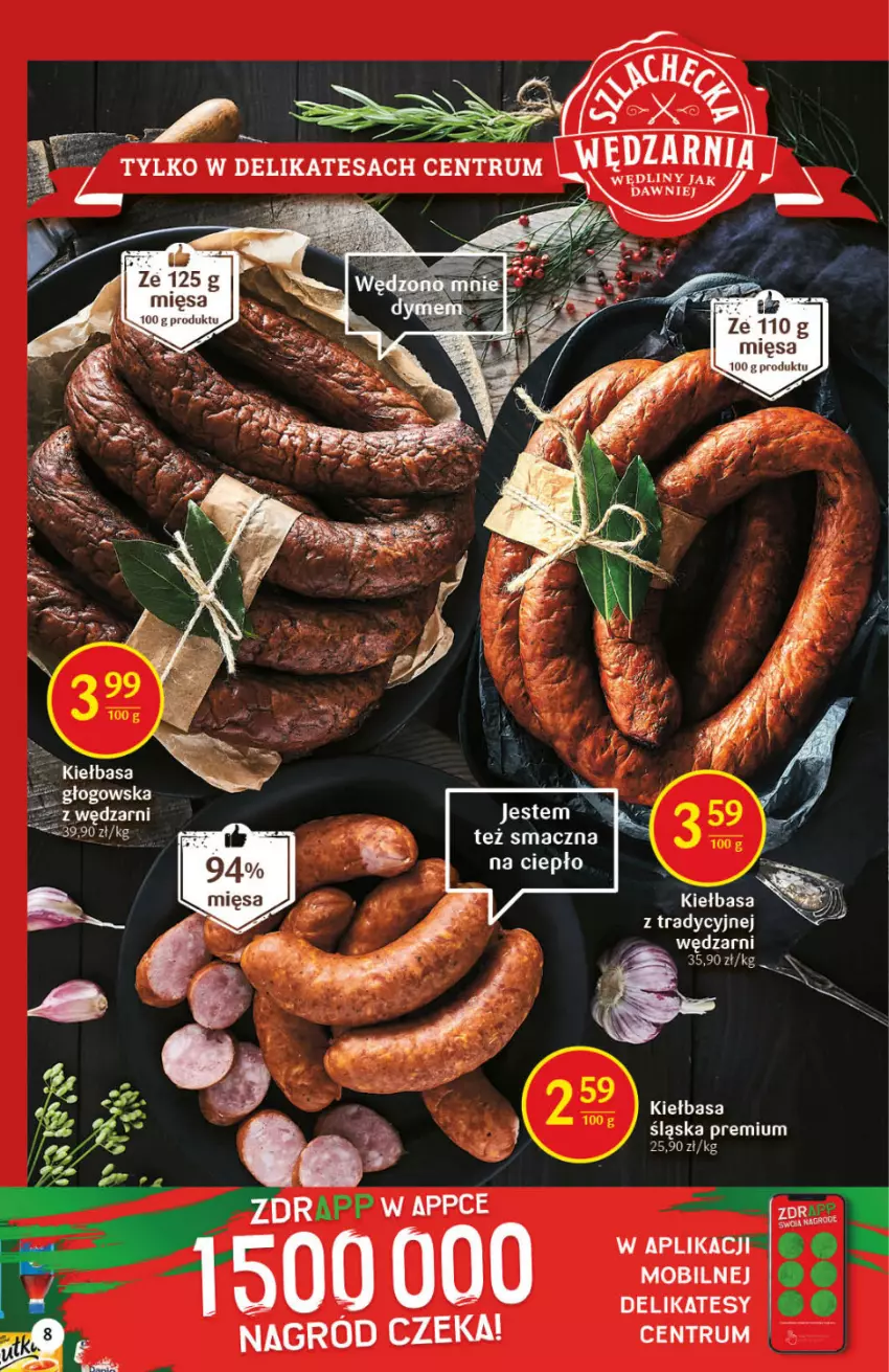 Gazetka promocyjna Delikatesy Centrum - Gazetka DC41 n. fresh - ważna 14.10 do 20.10.2021 - strona 8 - produkty: Kiełbasa, Kiełbasa śląska, Rum