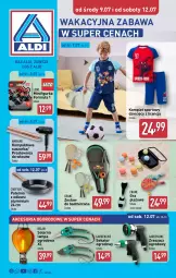Gazetka promocyjna Aldi - Artykuły przemysłowe i tekstylia - Gazetka - ważna od 12.07 do 12.07.2025 - strona 1 - produkty: Por, Gra, Sekator, Prostownica do włosów, LEGO, Sport, Dzieci, Suszarka, Patelnia, Lampa