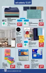 Gazetka promocyjna Aldi - Artykuły przemysłowe i tekstylia - Gazetka - ważna od 12.07 do 12.07.2025 - strona 10 - produkty: Ręcznik kąpielowy, Por, Gra, Dywanik łazienkowy, Dywanik, Rama, Wełna, Ręcznik, Putzmeister, Roleta, Dywan