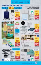 Gazetka promocyjna Aldi - Artykuły przemysłowe i tekstylia - Gazetka - ważna od 12.07 do 12.07.2025 - strona 3 - produkty: Sok, Ser, Gin, Walizka, Pojemnik, Wełna, Ręcznik, Mars, Firana, Pojemnik do przechowywania, Patelnia, Grill, Lanki