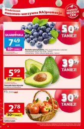 Gazetka promocyjna Auchan - Te URODZINY są NAJ Supermarket - Gazetka - ważna od 29.04 do 29.04.2025 - strona 4 - produkty: Borówka, Borówka amerykańska, Jabłka