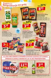 Gazetka promocyjna Auchan - Te URODZINY są NAJ Supermarket - Gazetka - ważna od 29.04 do 29.04.2025 - strona 6 - produkty: Piwo, Prymat, Sos, Mus, Drobimex, Chipsy, Tyskie, Crunchips, Kaszanka, Grill, Kasza, Musztarda