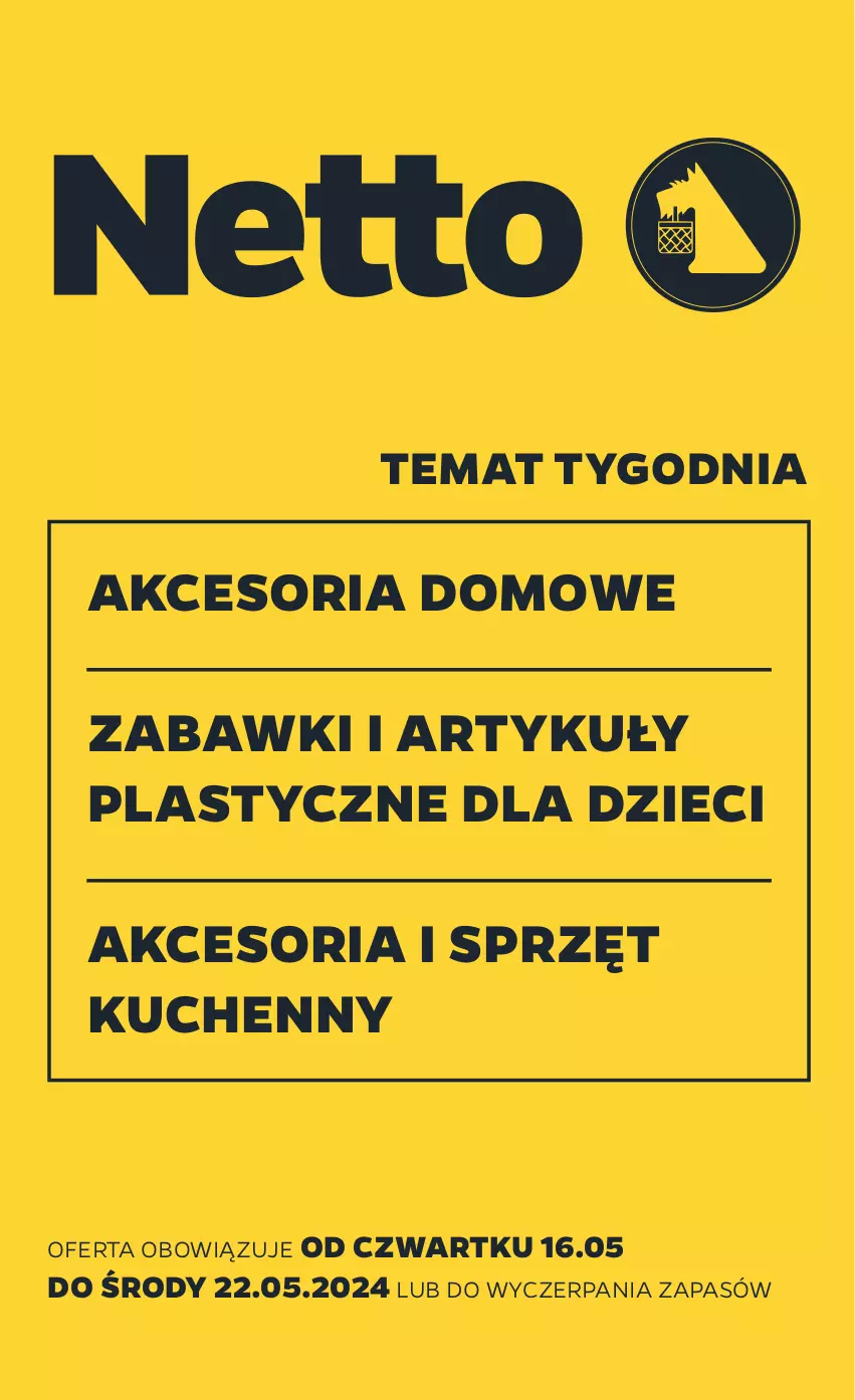 Gazetka promocyjna Netto - Od Czwartku Przemysłowa - ważna 16.05 do 22.05.2024 - strona 1 - produkty: Dzieci